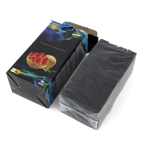 100% naturel coquille de noix de coco narguilé charbon de bois Premium Shisha charbon 22mm 25mm <span class=keywords><strong>Cube</strong></span> 72 pièces 96 pièces 1kg dans une boîte Cuctom LOGO boîte emballage - Product Image 2