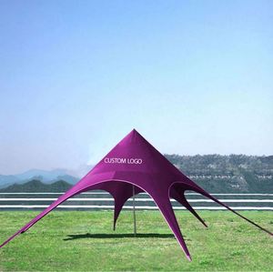 Tente de camping en toile multifonctionnelle en forme d'étoile pour l'extérieur, personnalisable - Product Image 1