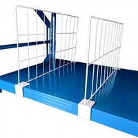 Diviseurs de rayonnages en grille métallique de haute qualité en acier à faible teneur en carbone, taille de clip personnalisable pour entrepôts e-commerce et vêtements