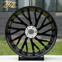 Jantes forgées monobloc BZ Discount Matte Black pour voitures particulières 19 20 22 24 pouces 5x112 pour Audi Benz VW