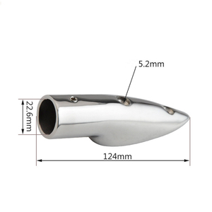 Isure, accesorios de Hardware de montaje superior para Extremo de <span class=keywords><strong>barandilla</strong></span> de <span class=keywords><strong>barco</strong></span> marino de acero inoxidable para soporte de <span class=keywords><strong>barandilla</strong></span> de 7/8 ", accesorios para barcos - Product Image 2