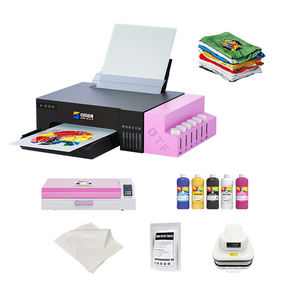 Fcolor mới tùy chỉnh A4 dtf máy in tự động dtf máy in màu hồng t Áo sơ mi dtf máy in cho quần áo l8050 cho NEWBIE - Product Image 2