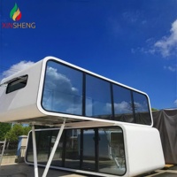 Maison Modulaire Préfabriquée Respirante pour Hôtel, Entrepôt, Hôpital, Appartement, Atelier, Terrasse à Deux Niveaux – Approvisionnement Direct Usine