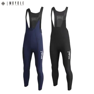 Mcycle-mei Thermal Bicycle Long Bib Pants Breathable Bike Tights Premium Long Distance Riding Pad Cycling Bib Pants