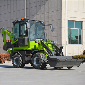 Nouvelle mini-pelleteuse diesel hydraulique à roue bon marché chinoise avec moteur de boîte de vitesses PLC - Product Image 2