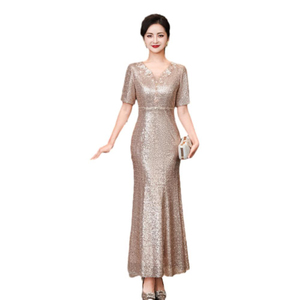 Elegante <span class=keywords><strong>Abito</strong></span> Traspirante <span class=keywords><strong>da</strong></span> Madre della <span class=keywords><strong>Sposa</strong></span> 2025 Lunghezza <span class=keywords><strong>Midi</strong></span> per Ricevimento di Nozze - Product Image 4