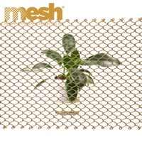 Rideau en maille métallique tissée flexible pour la décoration intérieure, séparateur de pièce et traitement des fenêtres
