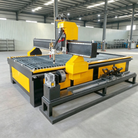 China 63A/100A/160A/200A CNC-Plasmaschneidemaschine für Metallrohre/Flachbett 1325 Plasmaschneider mit Brennschneidkopf