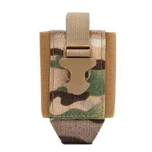 Bolsa de Herramientas EDC Compacta, Bolsa de Cinturón Compatible con Molle para Exteriores, Organizador Multiusos de Camuflaje para Senderismo y Camping - Product Image 6