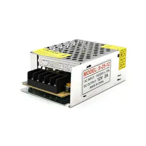 Alimentatore AC DC regolabile a potenza totale 12 v2a Switching 24W adattatori di alimentazione