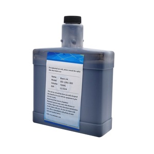 Encre noire MEK compatible Citronix 302-1001-002 750 ml 302-1006-004, solvant de maquillage avec étiquette RFID pour imprimante CIJ CI5500 - Product Image 3