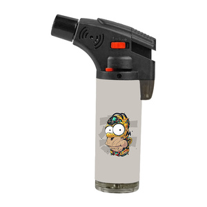 2022 New Arrival Custom Logos Windproof Unique <b>Funny</b> Gas Encendedor Torch <b>Lighter</b> for Wholesales - Product Image 4