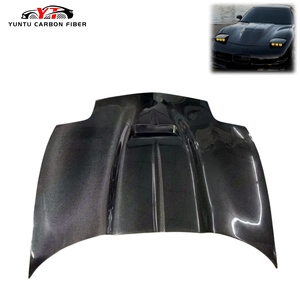 Compatible avec le capot moteur de la Chevrolet <span class=keywords><strong>Corvette</strong></span> <span class=keywords><strong>C5</strong></span> Style C2005. Capot moteur en fibre de carbone de haute qualité. Accessoires automobiles. - Product Image 1