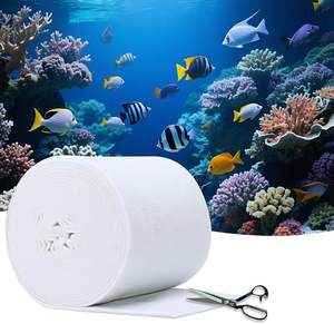 Ultra Fijne 50 Micron Aquarium Filter Pad Op Maat Gesneden Polijstfilter Floss Voor Kristalhelder Water - Product Image 1