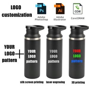 Botella de Agua Aislada de Acero Inoxidable de 500 ml con Logotipo Personalizado, Termo Deportivo de Viaje de 17 oz con Tapa Hermética - Product Image 5