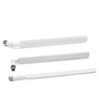 Antenne Wi-Fi externe pour radio d'usine, 2,4 GHz, gain 5 dBi, omnidirectionnelle, connecteur RP-SMA, antenne de communication Wi-Fi sans fil en caoutchouc
