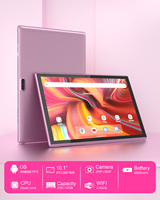 Tablette PC Android 15 intelligente de 10,1 pouces avec écran tactile capacitif Wi-Fi, nouvelle version 8 Go de RAM, 32 Go de ROM
