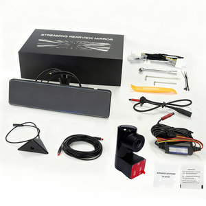 กล้องติดรถยนต์ New Saunyoto Auto Dash Cam Media Rearview Mirror 2K Ultra HD หน้าจอ 11.26 นิ้ว ป้องกันแสงสะท้อน มองเห็นในเวลากลางคืน ตรวจจับจุดบอด รุ่น CT0 - Product Image 6