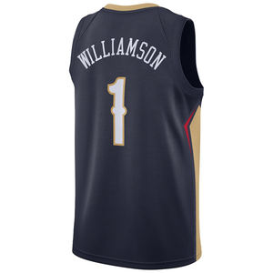 New Orleans da uomo # Maglia da Basket Zion Williamson, Magliette con Loghi Ricamati, Uniforme Sportiva Traspirante per Giovani, Edizione City - Product Image 3