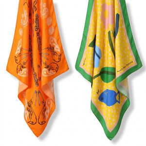 Foulard Carré Sportif Personnalisé Coloré Bandana Unisexe Premium Quatre Saisons pour Cheveux et Cou – Promotion en Gros - Product Image 6