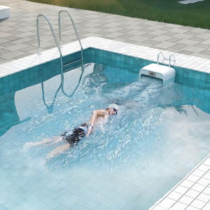 Mesin renang Stainless Steel 2KW, penghitung arus untuk kolam renang, alat latihan relaksasi untuk kolam tanah - Product Image 1