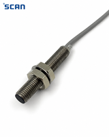 Sensor Proximitas Induktif Industri SCAN M8 Silindris 1mm NPN NO 2kHz IP67
