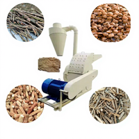 Sciure faisant la machine de broyeur de bois broyeur à marteaux cyclone/noyau de moteur de broyeur pour le traitement efficace du bois de rebut