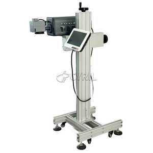 Bằng điện điều khiển Carbon Dioxide <span class=keywords><strong>Laser</strong></span> mã hóa máy cho vật liệu đóng gói cho mã hóa nhựa và chai thủy tinh - Product Image 2