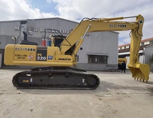 Excavateurs Komatsu PC220 PC220-8 PC130/200 haute puissance Poids en ordre de marche de 22 tonnes Belle qualité d'occasion avec pompe à moteur - Product Image 3