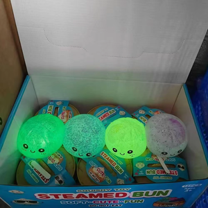 ตุ๊กตาซาลาเปาเรืองแสงในที่มืด ขายดี น่ารัก บีบได้ ทนทาน มีกลิตเตอร์ พร้อมส่ง ของเล่นบีบคลายเครียดสำหรับเด็ก - Product Image 4