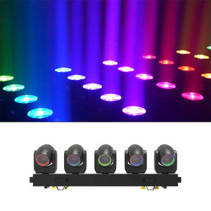 ไฟหัวขยับกำลังสูง 5-<span class=keywords><strong>Tornado</strong></span> RGBW ลำแสงพลาสติก+อะลูมิเนียม สำหรับงานอีเว้นท์ ดิสโก้ ดีเจ โรงละคร งานแต่งงาน - Product Image 2