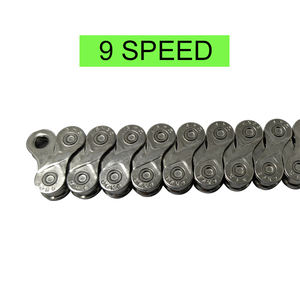 Chaînes de vélo TBBC à vitesse variable 9S/ 10S/ 11S/12S/chaîne de vélo électrique placage complet chaîne de vélo de montagne <span class=keywords><strong>antirouille</strong></span> avec lien manquant - Product Image 2