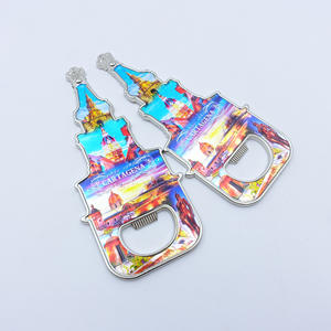 Abrebotellas DE RECUERDO DE Cartagena <span class=keywords><strong>Barcelona</strong></span> de forma personalizada, pegatina de papel de aluminio novedosa, abridor de botellas magnético de cerveza único, imán - Product Image 2