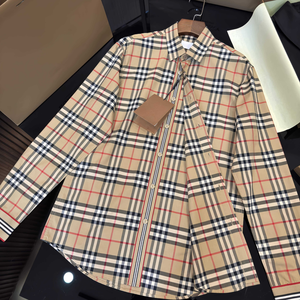Vestes légères pour hommes de haute qualité, décontractées, coupe-vent, à carreaux, patchwork, design classique Burberry, à capuche - Product Image 4