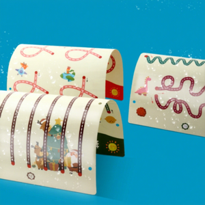 Juguete Educativo de Aprendizaje, Juguetes de Entrenamiento de Control, <span class=keywords><strong>Libros</strong></span> de Trazado en Inglés, Libro Pintado a <span class=keywords><strong>Mano</strong></span> para Practicar el Trazado para Niños - Product Image 4