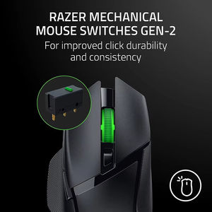 Ratón Inalámbrico para Juegos Razer <span class=keywords><strong>Basilisk</strong></span> V3 <span class=keywords><strong>X</strong></span> <span class=keywords><strong>HyperSpeed</strong></span> con Iluminación RGB Personalizable, Sensor Óptico de 2.4 GHz y 18K DPI con Interfaz USB - Product Image 6