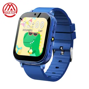 Maxtop Reloj de Pulsera Táctil para Niños y Bebés, Grabadora de Voz de Vídeo, Juegos Digitales, Inteligente