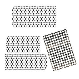 Support de batterie décalé 21700 - Support de cellule lithium UL94 V0 ignifuge en ABS+PC |   Conception décalée pour une sécurité accrue - Product Image 1