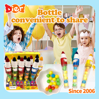 Bonbons Vente en gros Jouet bonbon personnalisé pour enfants Mélange de fruits Arc-en-ciel Bubble Gum moulage de crayons Chewing-gum aromatisé fruité Bonbons bonbons