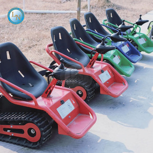 Famoso Vehículo de Juguete Eléctrico para Niños, Tipo Tanque Pequeño con Orugas, para Diversión en Arena y Césped, Todoterreno - Product Image 4