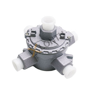 ATEX في الهواء الطلق Way IP66 مقاوم للماء للانفجار <span class=keywords><strong>3</strong></span> طريقة محطة كتلة ATEX معتمدة - Product Image 2