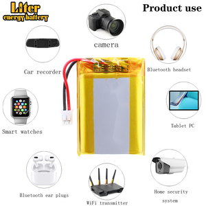 Batería de Polímero de Litio Recargable ODM OEM BW 103450 de 3.7V y 2000mah, Baterías de Iones de Litio de Estado Semisólido - Product Image 3