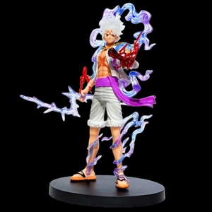 21CM Anime ONE PIECES Luffy GEAR 5 figurita Nika Sun God figuras <span class=keywords><strong>de</strong></span> acción coleccionables modelo muñeca juguetes niños regalo - Product Image 3