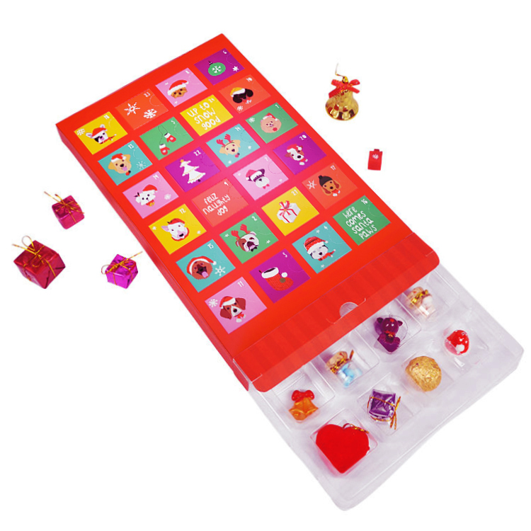 advent calender box 24 days candy