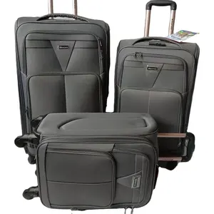 Business 20/24/28 Large Suitcases Travel Trolley Bags Eva Wheel Spinner Fashionable Combination Lock Soft Fabric Luggage Sets