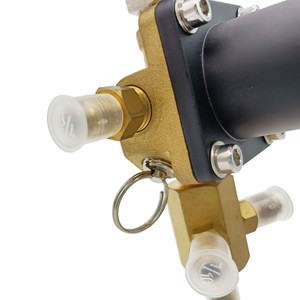 Régulateur de pression en laiton KLF03-02, 50 PSI, monophasé, pour utilisation avec du dioxyde de carbone - Product Image 3