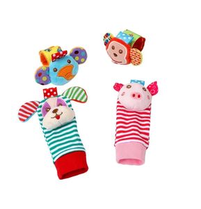 Jouets pour bébés à contraste élevé pour nouveau-né, jouets pour bébés pour le développement du cerveau, hochets pour bébés <span class=keywords><strong>de</strong></span> 6 à 12 mois, chaussettes et jouets pour poignets pour bébés, cadeaux - Product Image 2