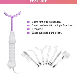 Appareil portable d'électrothérapie haute fréquence pour le soin de la peau, machine manuelle ciblée pour l'élimination des taches sur le visage, le corps et les mains (UK, EU, AU, US) - Product Image 3