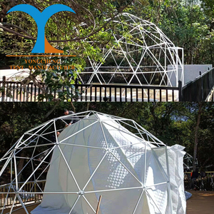 Tentes préfabriquées de luxe, dôme géodésique étanche pour le glamping, tente extérieure de 6m <span class=keywords><strong>Domo</strong></span> Geodesico, tente pour enfants, cubes de <span class=keywords><strong>sauna</strong></span> - Product Image 4