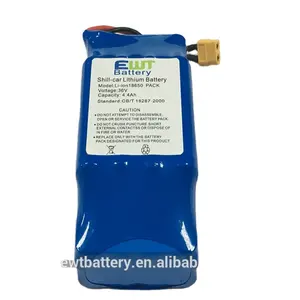 10S2P ICR18650 36 v 4400 mah li lithium accu oplaadbare batterijen voor Twee Wiel Balans Scooter batterij